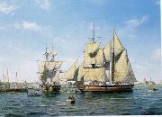 unknow artist Seascape, boats, ships and warships. 112 France oil painting artist